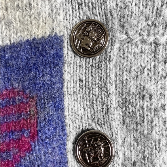 Woolrich 100% wool button down size M - Picture 5 of 9